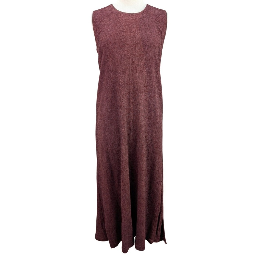 Vtg Kindred Spirit Jumper Dress‎ Womens Sz M Maxi Sleeveless Cotton 90s Y2K NWOT